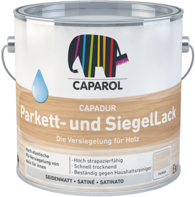 Caparol Capadur Parkett- und SiegelLack 0,75 Liter Seidenmatt