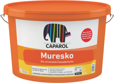 Caparol Muresko 5,0 Liter, RAL - 9016 Verkehrsweiss