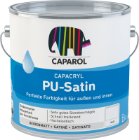 Caparol Capacryl PU-Satin 2,5 Liter, RAL - 7001 Silbergrau