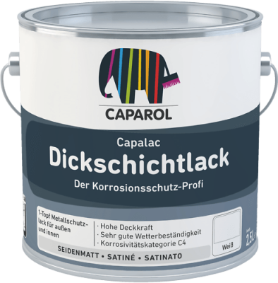 Caparol Capalac Dickschichtlack 0,75 L, RAL - 6002 Laubgruen