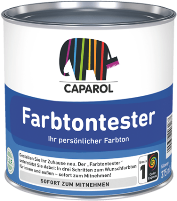 Caparol Farbtontester 0,375 Liter, Wunschfarbton
