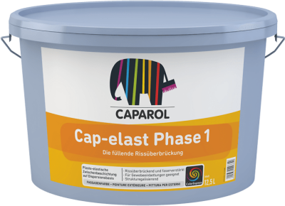 Caparol Cap-elast Phase 1 12,5 Liter, Wunschfarbton