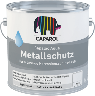 Caparol Capalac Aqua Metallschutz 0,75 Liter, Wunschfarbton