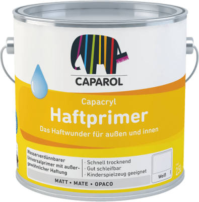 Caparol Capacryl Haftprimer 0,75 Liter, Wunschfarbton