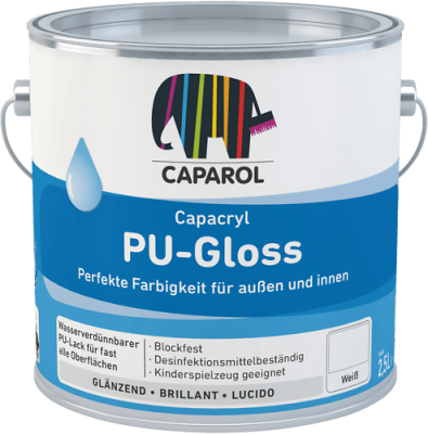 Caparol Capacryl PU-Gloss 0,75 Liter, Wunschfarbe