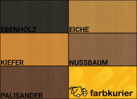 Caparol UniversalLasur Aqua 2,5 Liter, Nussbaum