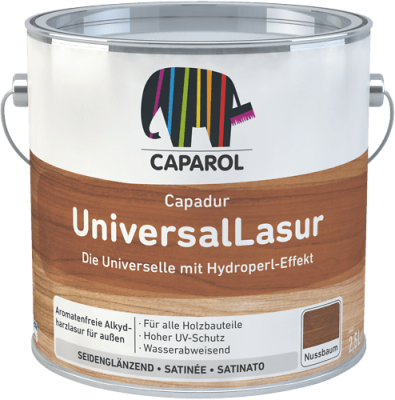 Caparol Capadur UniversalLasur 0,75 Liter, Ebenholz