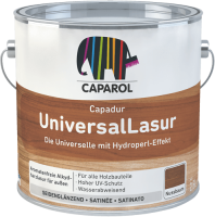 Caparol Capadur UniversalLasur 0,75 Liter, Ebenholz