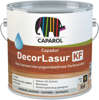 Caparol Capadur DecorLasur KF 0,75 Liter, Farblos