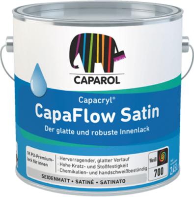 Caparol Capacryl CapaFlow Satin 0,735 Liter, Weiß