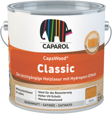 Caparol CapaWood Classic 20 Liter, Wunschfarbton