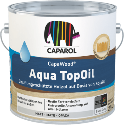 Caparol CapaWood Aqua TopOil 0,7 Liter, Wunschfarbton