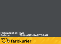 Caparol Capacryl PU-Satin 0,75 Liter, RAL 7016 Anthrazitgrau