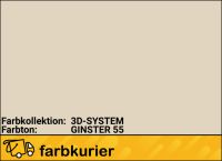 Caparol Capacryl PU-Satin 0,75 Liter, 3D-System Ginster 55